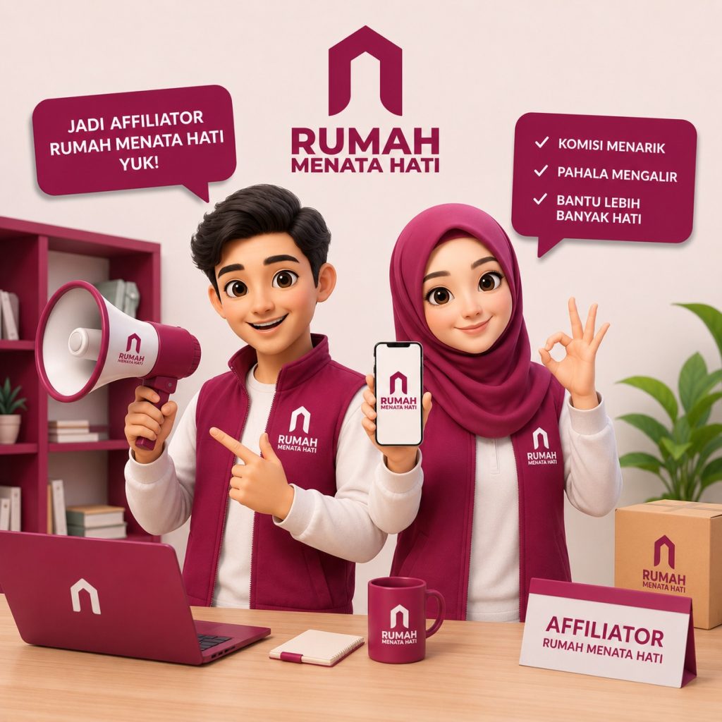 Jadi Affiliator Rumah Menata Hati Yuk